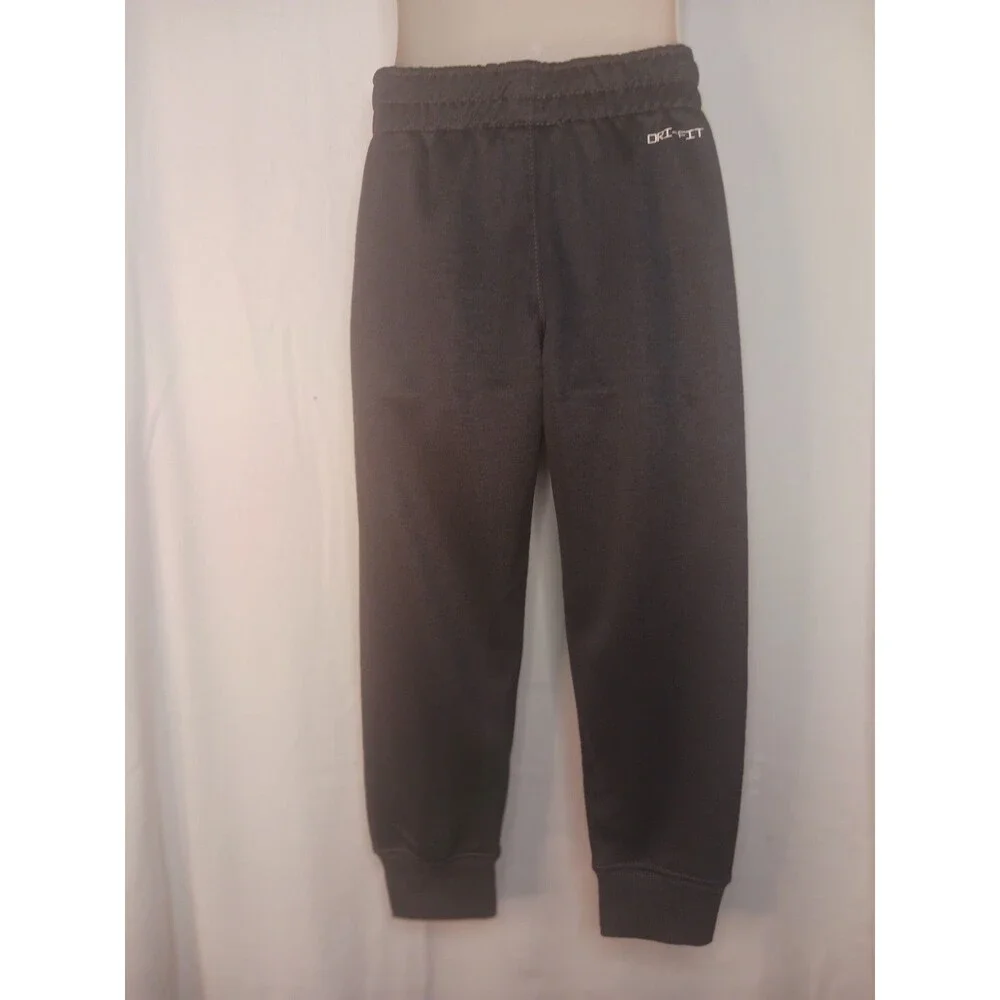 Nike Dri Fit Boys Pull On Athletic Pants Size 7 Black Heather